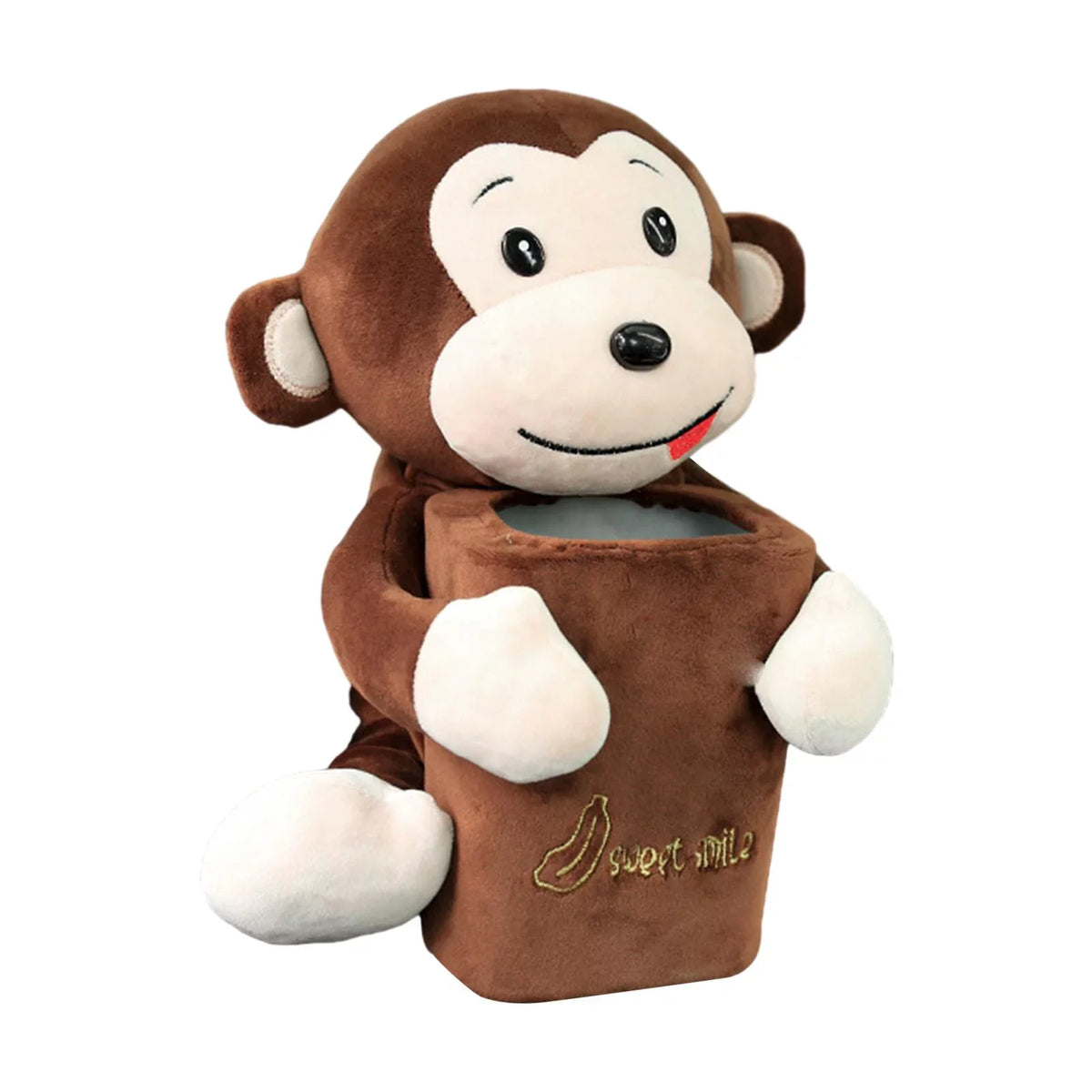 Comfortable Organizer Box for Cartoon Cartoon Tissue 2 Accessories Cute Home Monkey Holder Animal in1 Box Vehicle