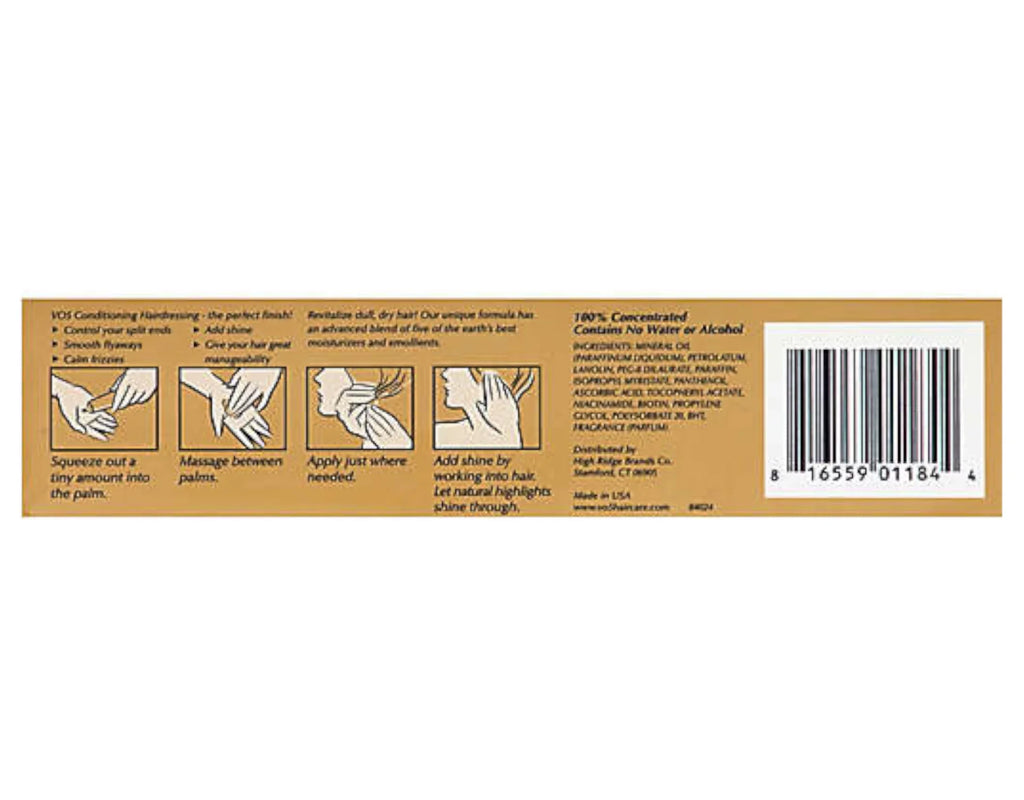 Alberto 1.5 Hair Conditioning of oz Normal/Dry Hairdressing - (Pack VO5 for 12)