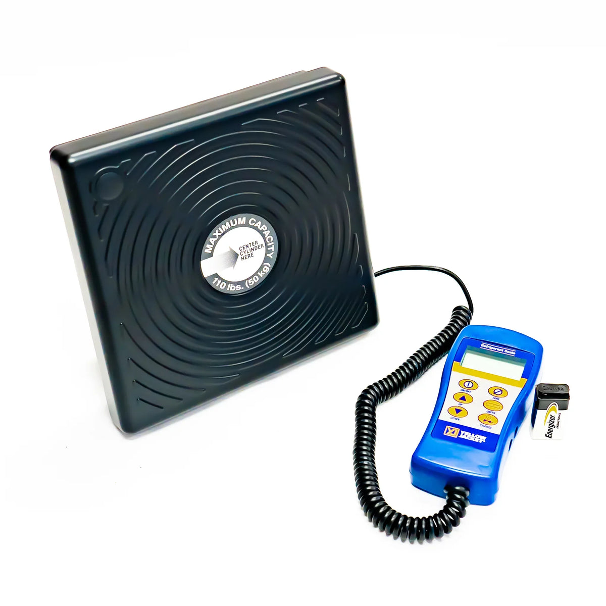 68802 Scale,Electronic,110 lb Yellow Refrigerant Jacket