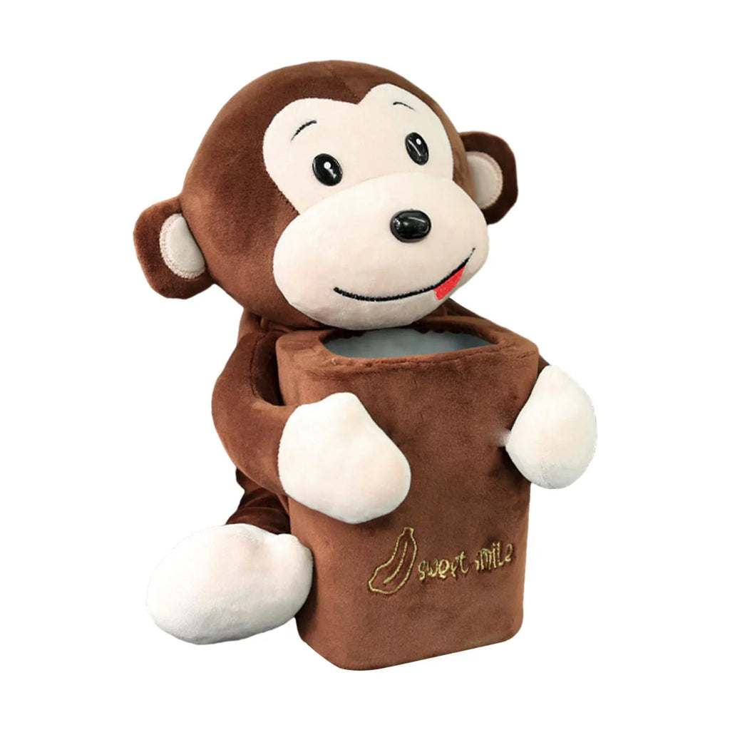 Comfortable Organizer Box for Cartoon Cartoon Tissue 2 Accessories Cute Home Monkey Holder Animal in1 Box Vehicle