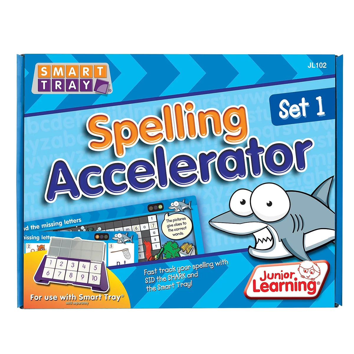 Learning of Smart Set Spelling JRL102BN 2 Set Accelerator Junior 1 Tray -