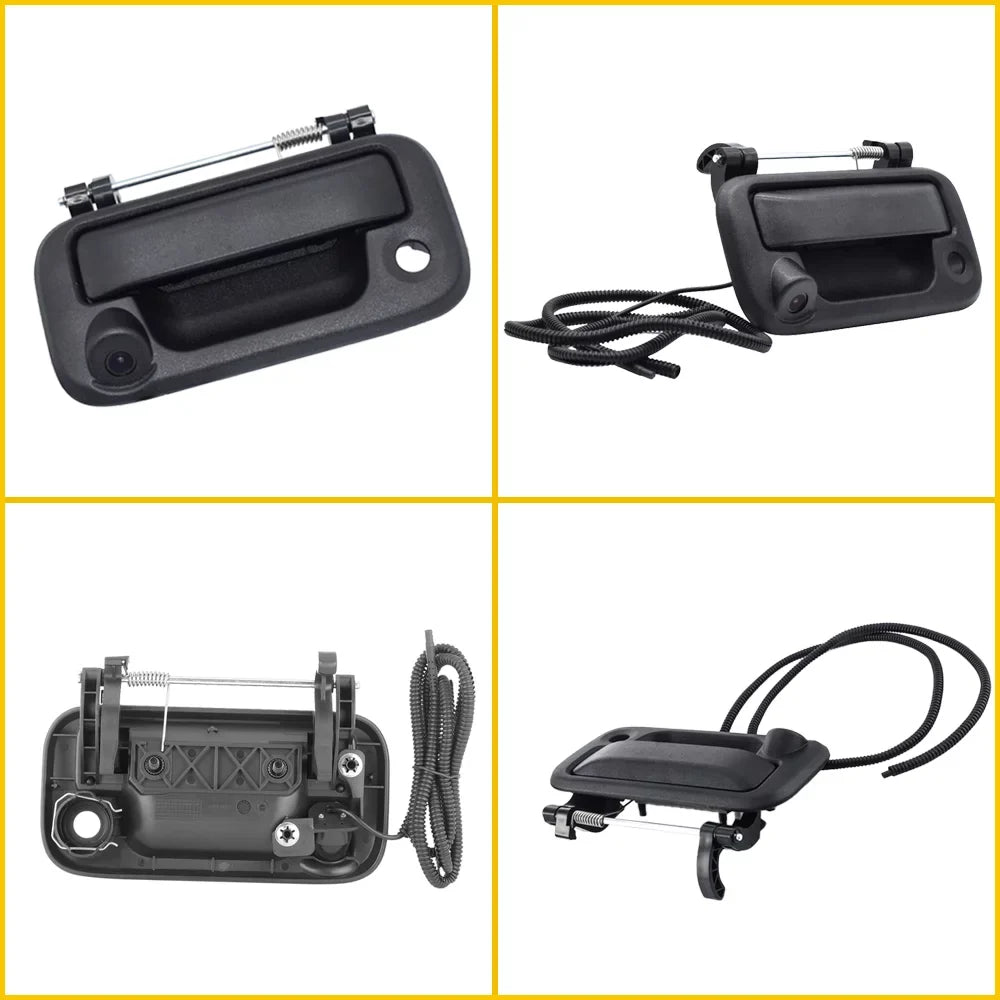Rear Camera Camera with Fits 2008-2014 F450 Handle F250 Backup Tailgate Ford 2004-2014 For View F350 F550 F150