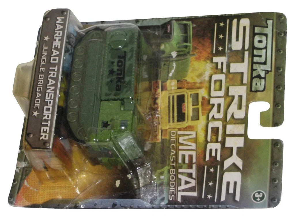 Die-Cast Strike Force (2014) Toy Vehicle Brigade Tonka Hasbro Transporter Metal Warhead Jungle