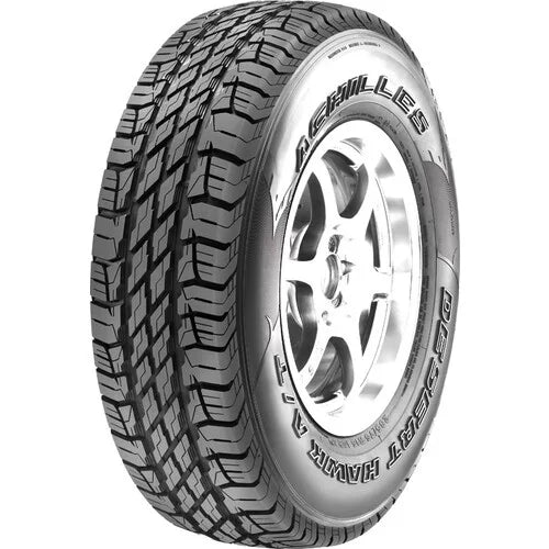 Tundra (2 Tacoma Toyota Pre Tires) 265/65R17 112S Desert 2005-15 BSW Runner, Achilles Hawk 2000-06 Limited Toyota Fits: A/T