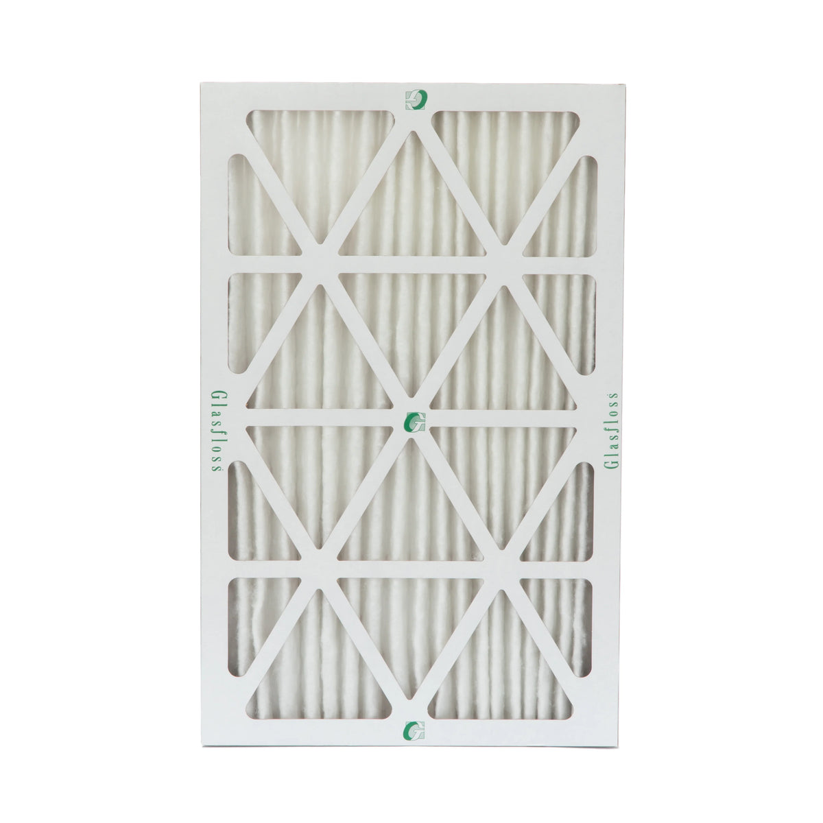 Pleated Glasfloss. of 23-1/2 Air Inch 17-1/2 x 12 MERV by 18x24x2 1-3/4 Pack 10 x Size: Actual 2" Filters
