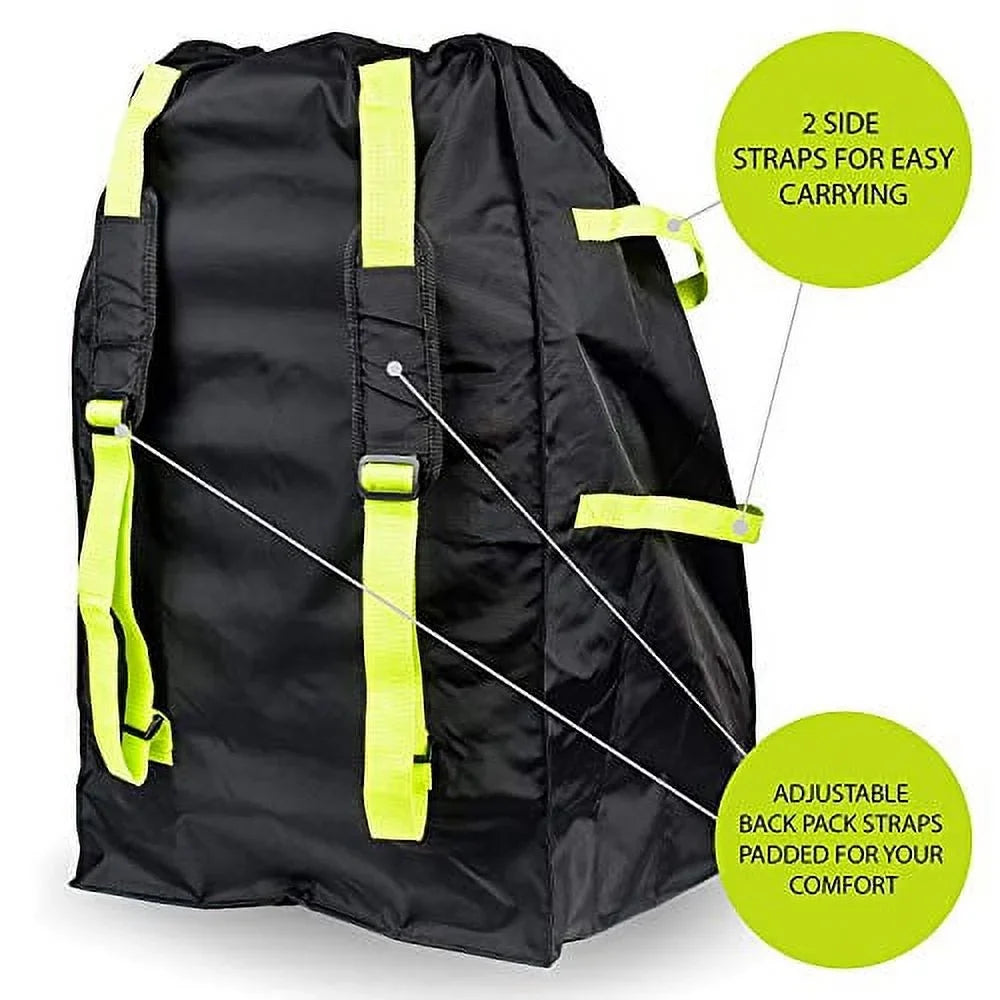Air Secure Money Car Travel Durable - VolkGo Travel Seat Car Booster Check Ideal Seat Seats, with & Saving Infant for Gate for Car Bag Carriers & & Safe Bag Fits E-Book - -