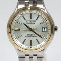 Pre-Owned (Good) Eco-Drive Gold Dial Exceed Men's CITIZEN EBG74-2792 Watch