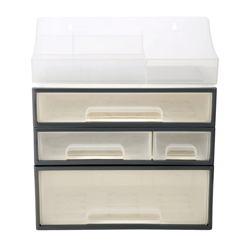 Pieces, 5 box storage Organizer, [TFAC] Transparent 4 use, 4 ROSELIFE multi-scene Slots, for Drawers, Desktop Organize