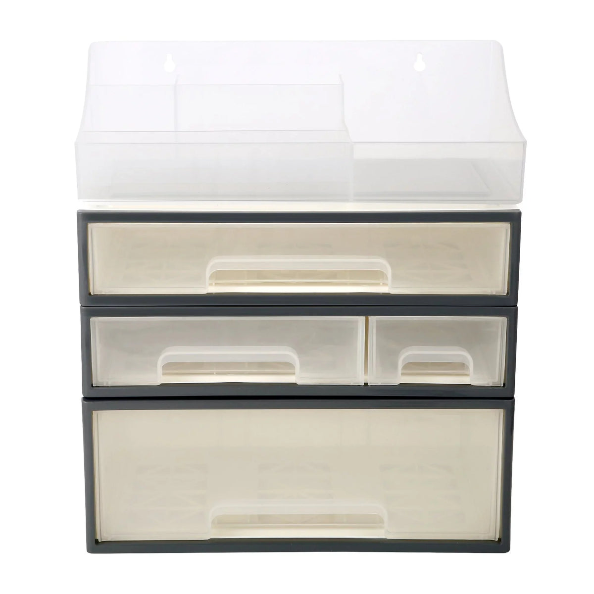 Pieces, 5 box storage Organizer, [TFAC] Transparent 4 use, 4 ROSELIFE multi-scene Slots, for Drawers, Desktop Organize