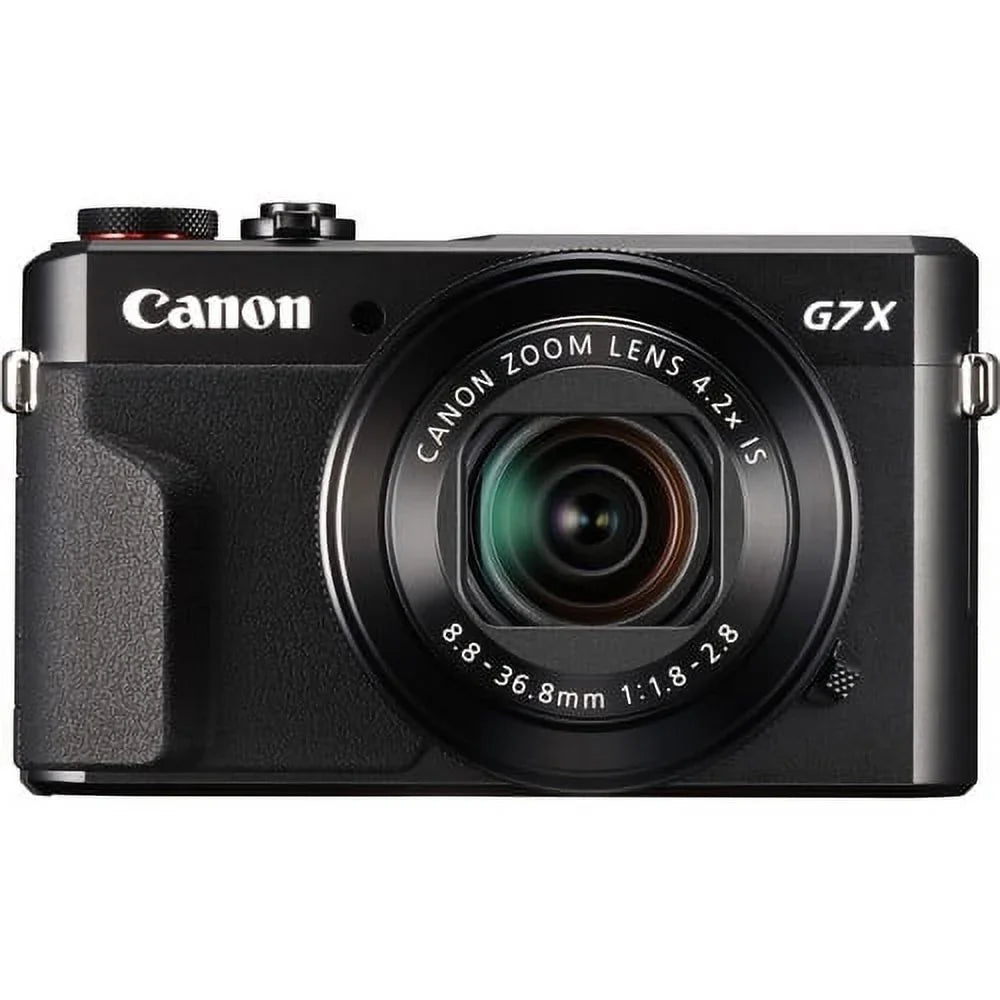 G7 Camera Canon X - Digital HD 1066C001 (Black) II II Mark 20.1MP G7X PowerShot