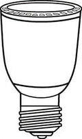 Replacement 6 Pieces HALCO for PAR16FL6/830/W/LED