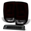 Smoke + Brake For 3500 Smoked AKKON LED 3Rd Red 2500 - Taillights Dodge 2009-2018 Lamp Ram 1500 10-18 Ram |