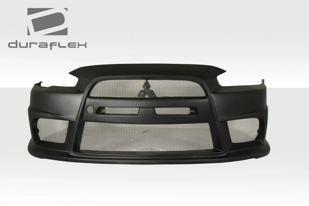 Piece Front Evo Bumper Cover Look 1 Duraflex Mitsubishi X Lancer - 2008-2017