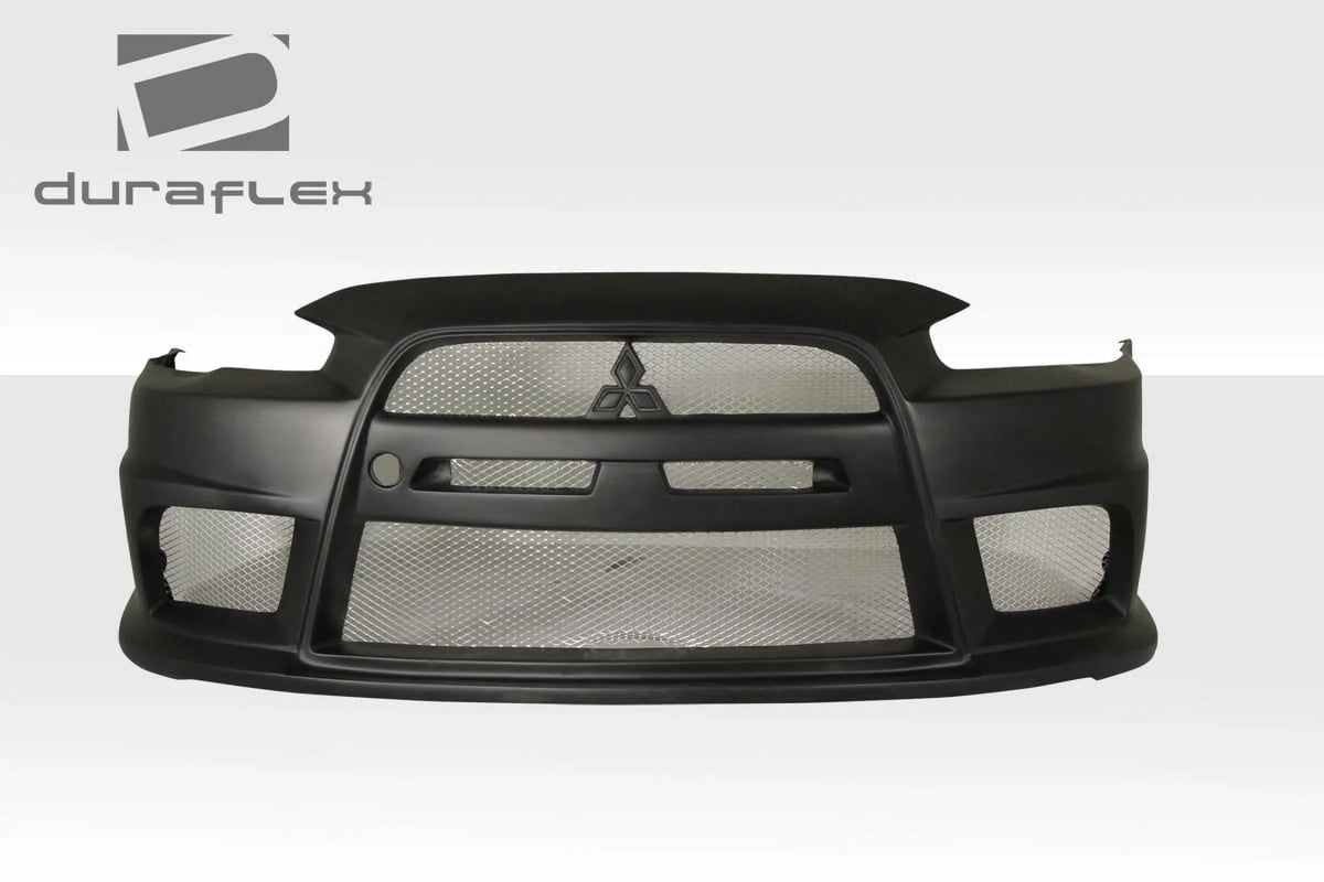 Piece Front Evo Bumper Cover Look 1 Duraflex Mitsubishi X Lancer - 2008-2017