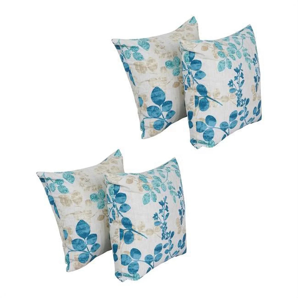 of Blazing in. Needles 4 Breeze - Polyester Outdoor Ciara Square Set Throw 17 Pillows,