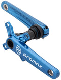 CF-2 2-Piece, Crankset Blue Spindle, Promax - BB Included, 24mm 68mm 170mm, English