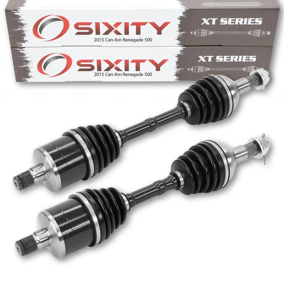 pc Left 4X4 2 Can-Am EFI Renegade Axle XT 500 compatible Sixity Rear 2015 with - Right