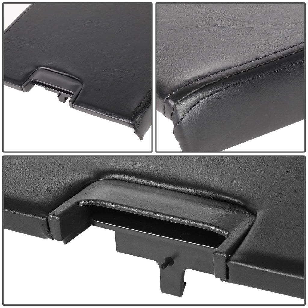 Arm Escalade Sierra Console Black Yukon Center GMC Silverado 3500 Rest to Cadillac Chevy 1500 2014 Tahoe 2500 DNA 2007 Top For GECS-003-BK Lid XL Motoring Kit