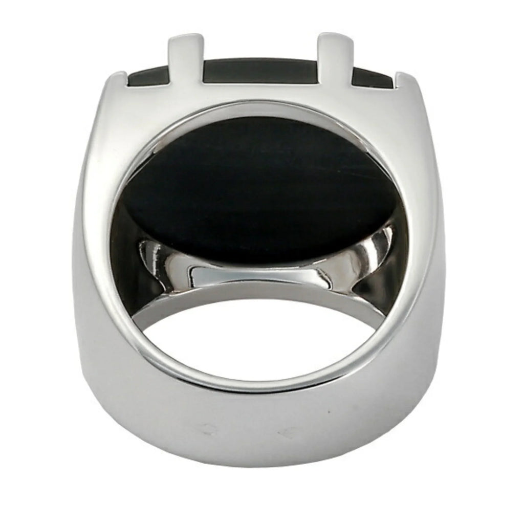 Pre-Owned Dragon Kiss Cartier Tiger the Ring White Eye of (Good) K18WG Gold
