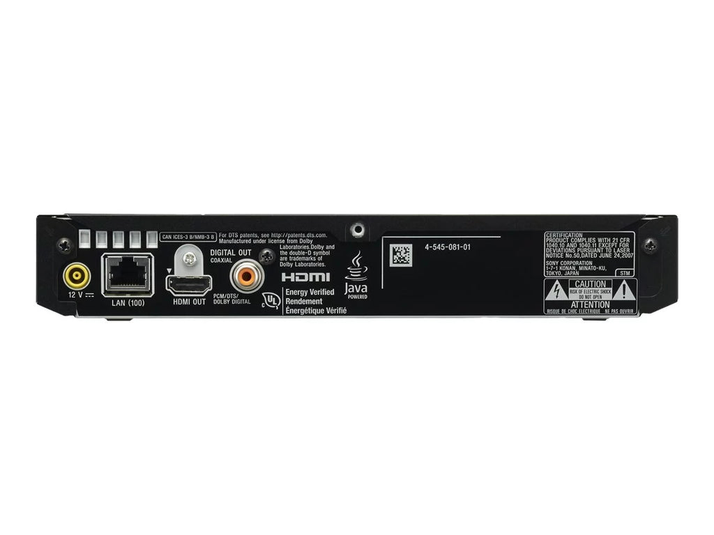 disc - - Sony Wi-Fi player Blu-ray upscaling BDP-S2500 -