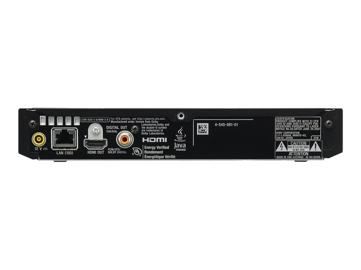 disc - - Sony Wi-Fi player Blu-ray upscaling BDP-S2500 -