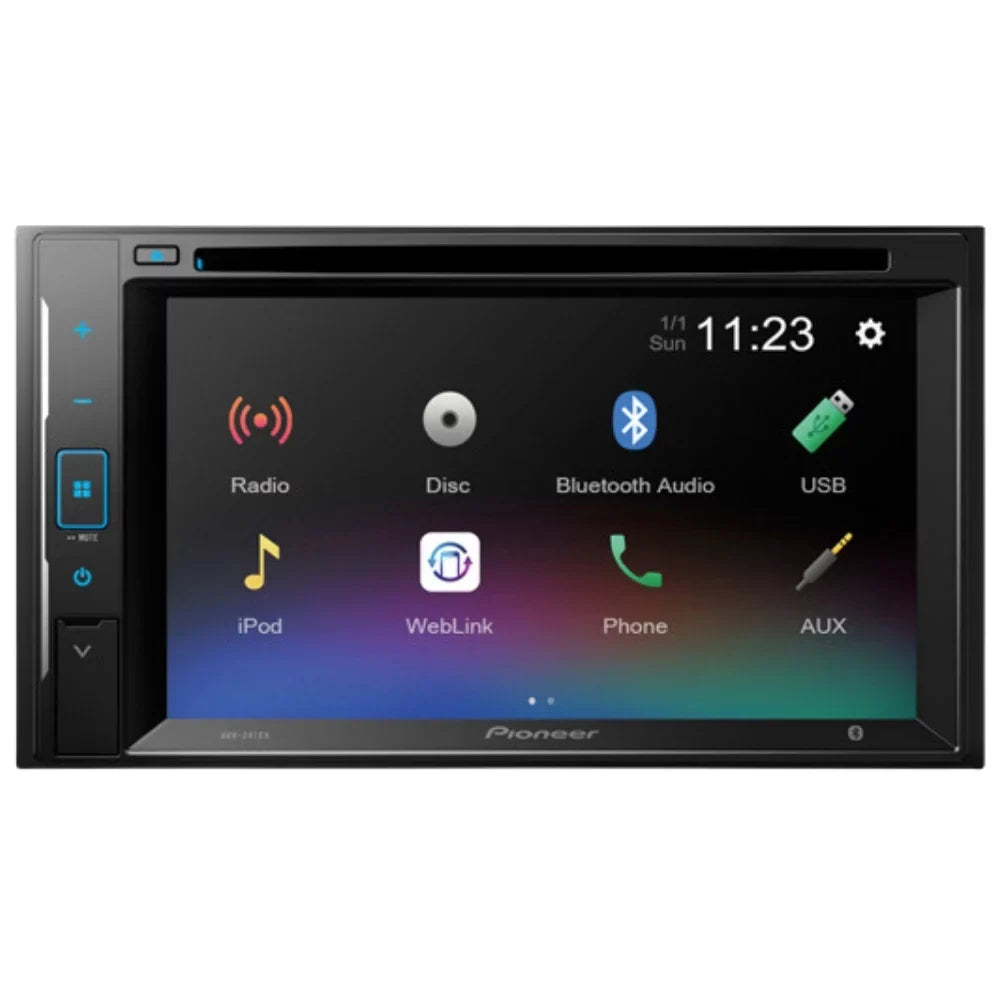 Camera/Install Car Bluetooth/Backup 6.2" with Media Stereo for KIT4820 Oldsmobile Double 1994-1999 Touchscreen AVH-241EX W/ Pioneer AM/FM Bundle Kit/in-Dash DVD/CD Receiver DIN Eighty-Eight Digital