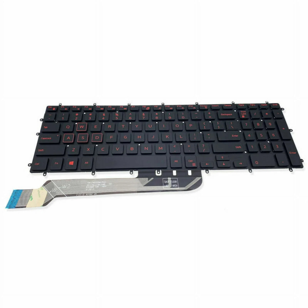 15 3779 Backlit Keyboard Dell 5587 Red Characters G3-3579 15-5587 For Gaming G5