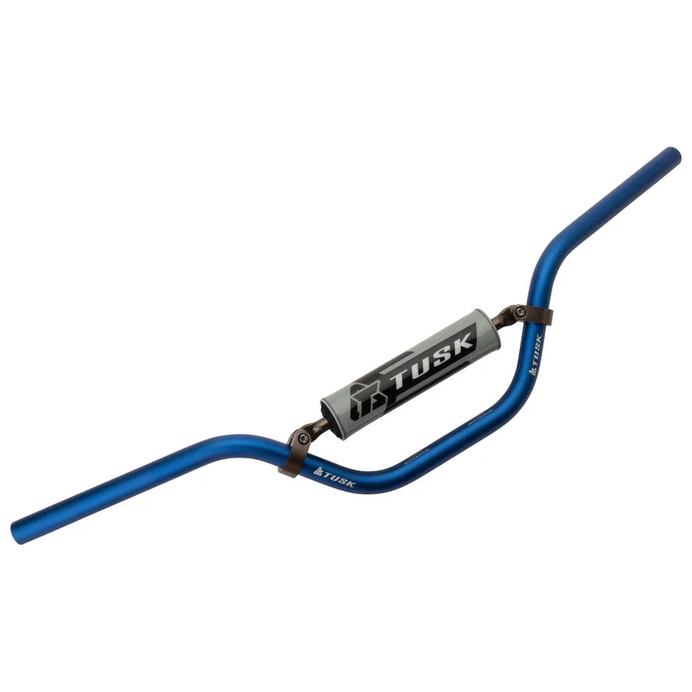 Mini Blue T-10 Aluminum Tusk Handlebar 7/8" KX Bend 1997 LEM For CR3