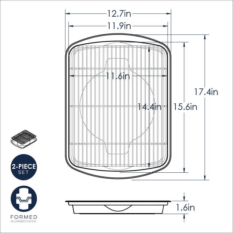 Nordicware bacon rack Oven