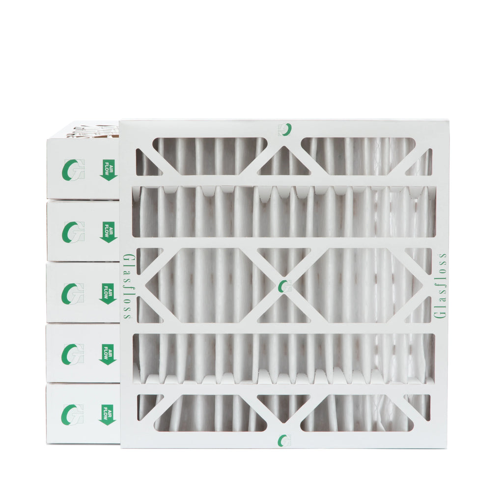 20x20x4 10 ZL MERV Filter Series Case - of Glasfloss 6 Air