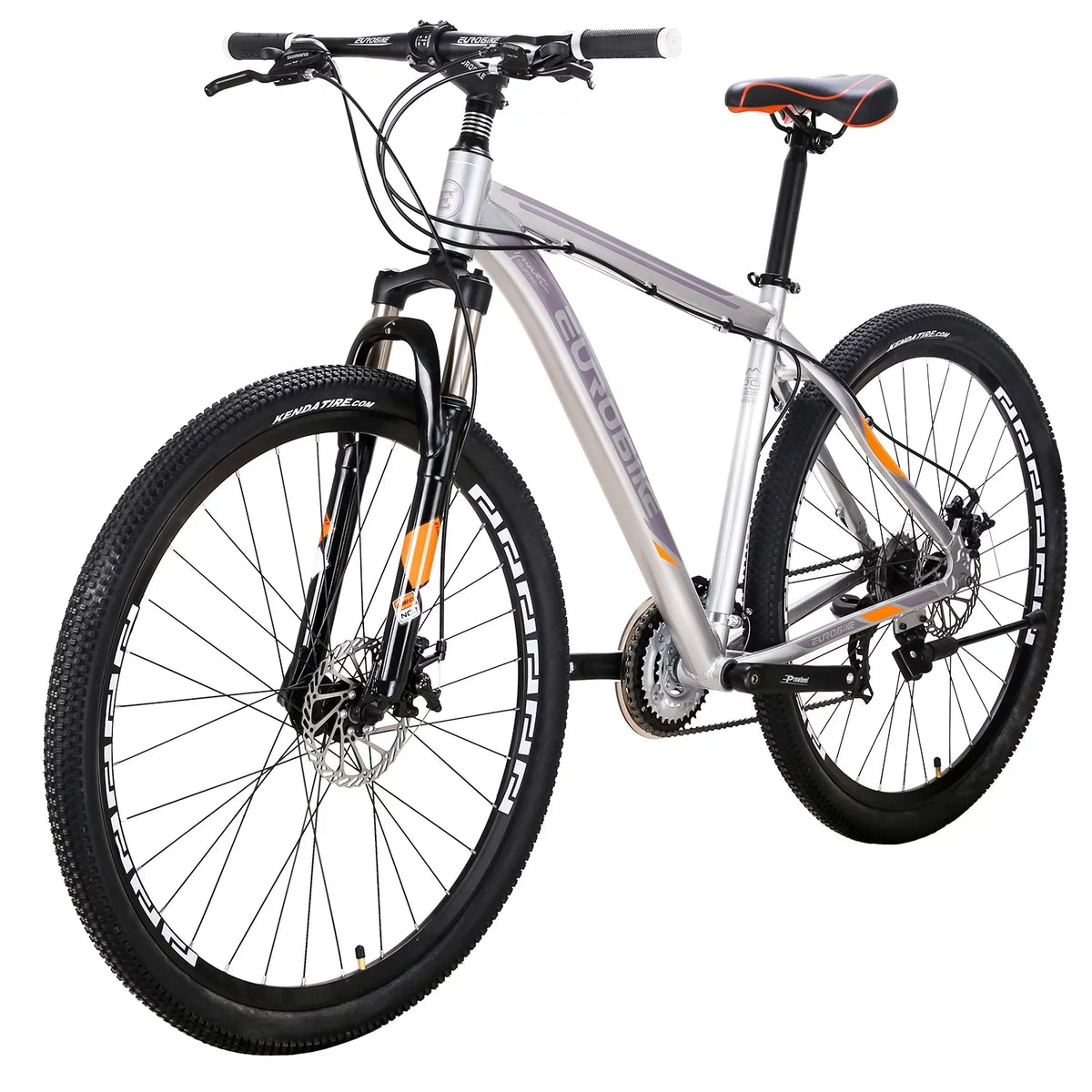 Silver Bike, Adults Bicycle Mountain 21 29er, Multi-Spoke Mountain Aluminum, Brakes, Inches, Mens Eurobike inch X9 19 Speed,Dual Disc Bikes for 29