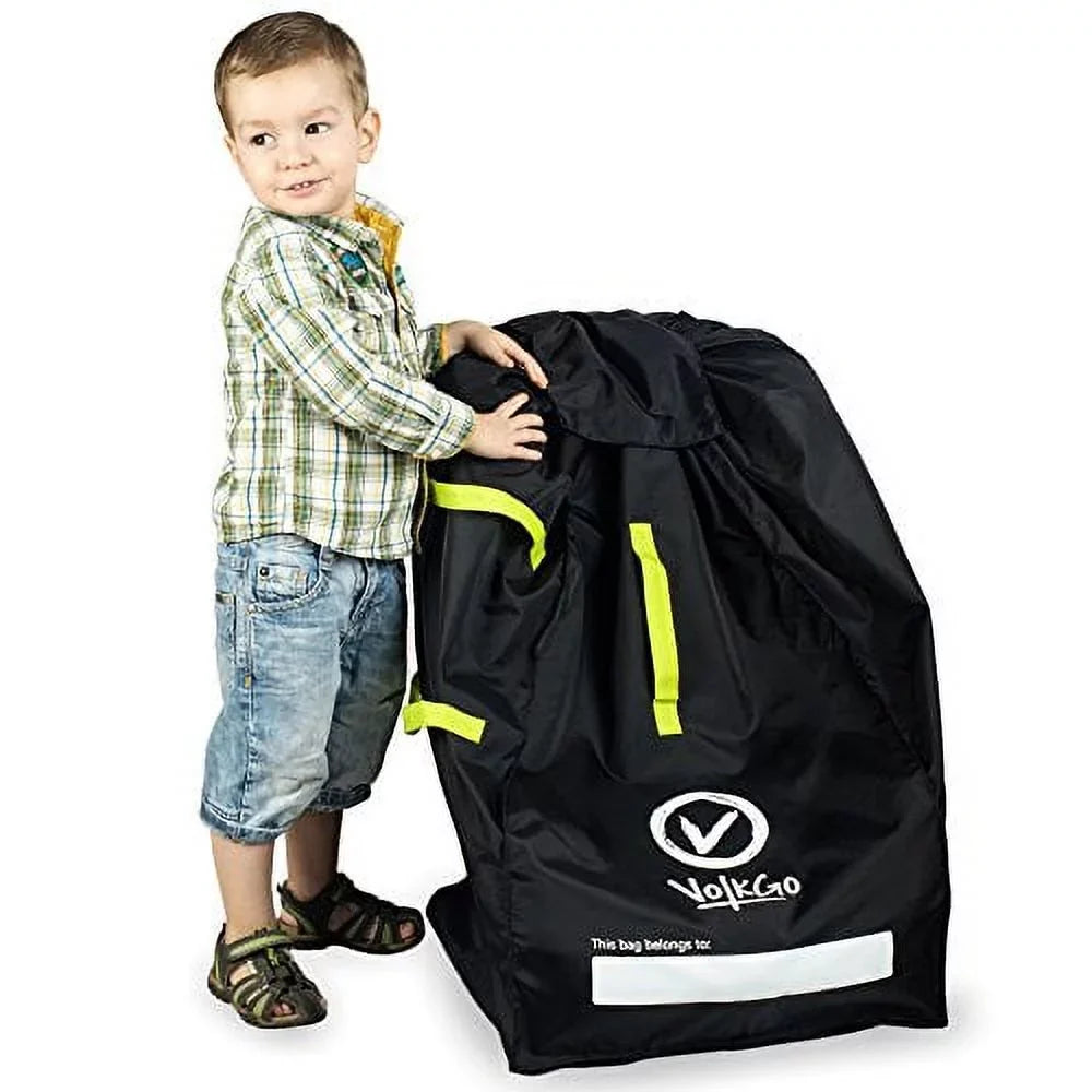 Air Secure Money Car Travel Durable - VolkGo Travel Seat Car Booster Check Ideal Seat Seats, with & Saving Infant for Gate for Car Bag Carriers & & Safe Bag Fits E-Book - -