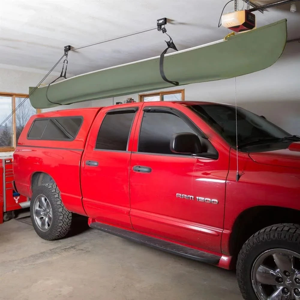 And Canoe Overhead Hoist Storage Pack 2 - Kayak