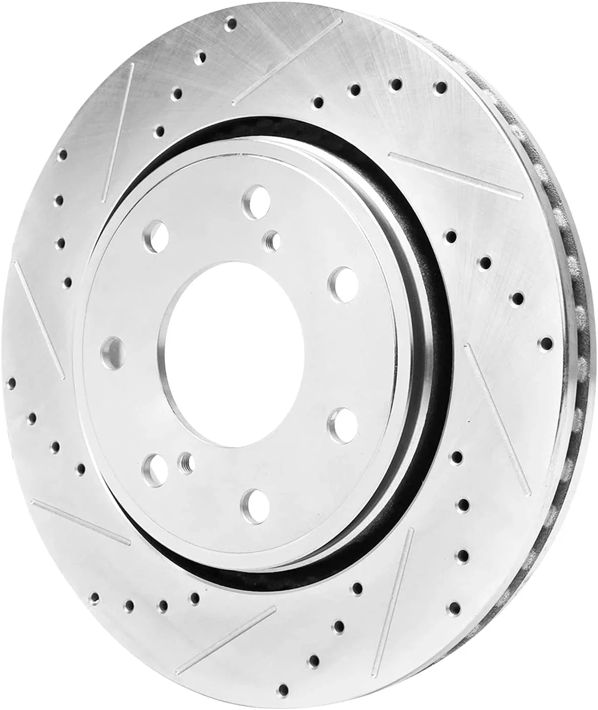 (7-Lug) Slotted 2014 F-150 Ford Replacement Detroit 2017 2012 for 2013 2016 & Rotors Drilled 2011 2015 - 2010 Front Axle Brake