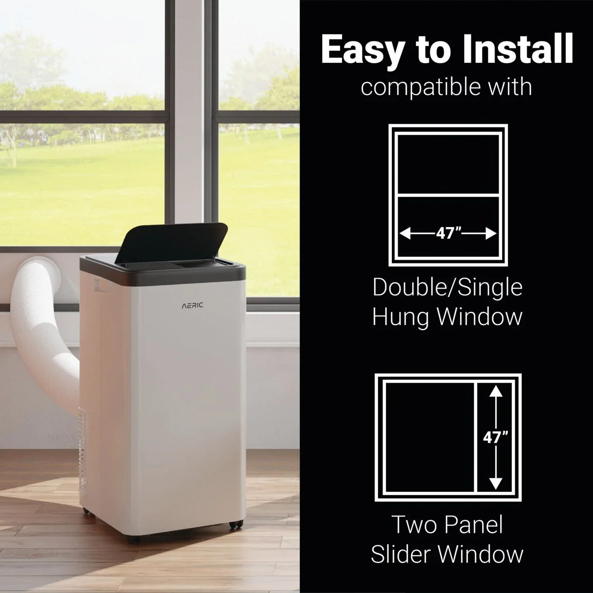 10,000 SACC ASHRAE) Aeric Portable (14,000 Conditioner BTU BTU Air