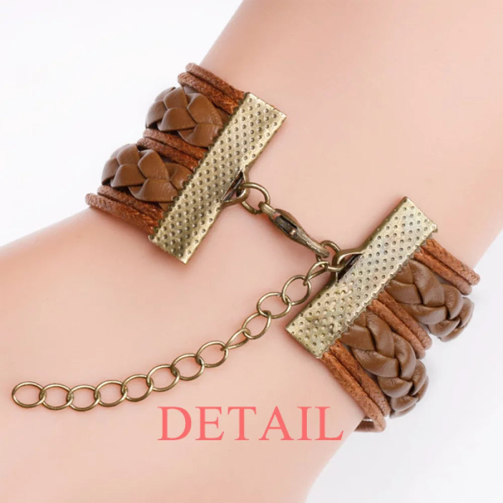 Love Elephant Chain Bracelet I Wristband Ornament Thailand Rope Sculpture Love Thailand