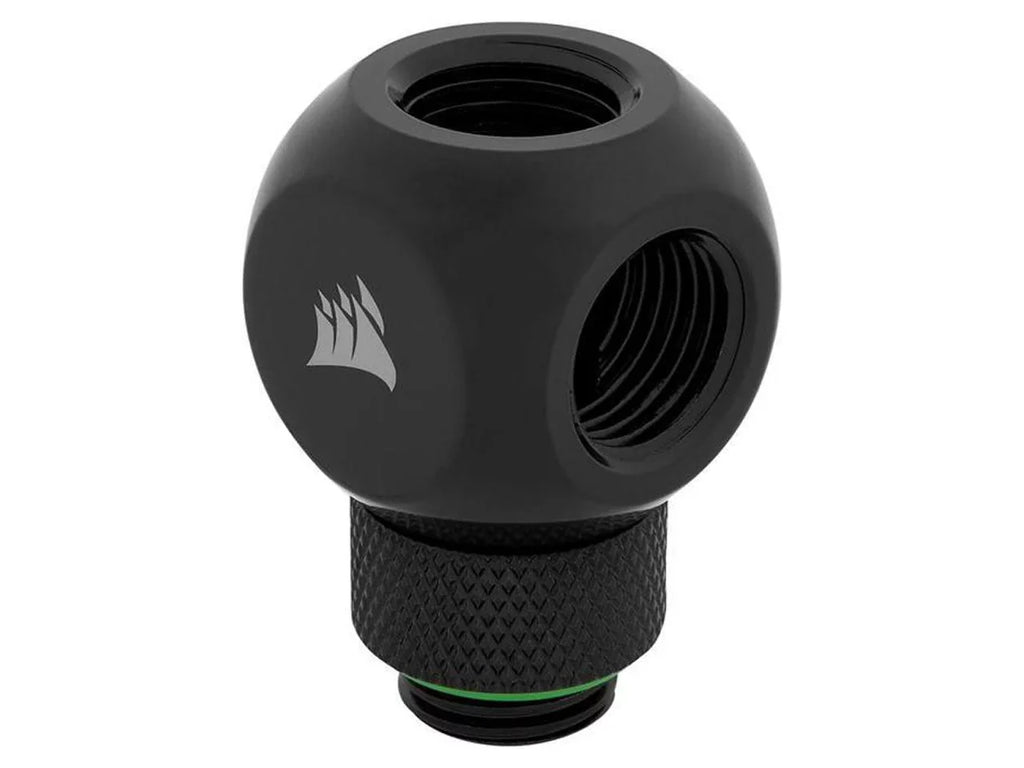 Series X Corsair Rotary Y-Splitter, Black Hydro XF
