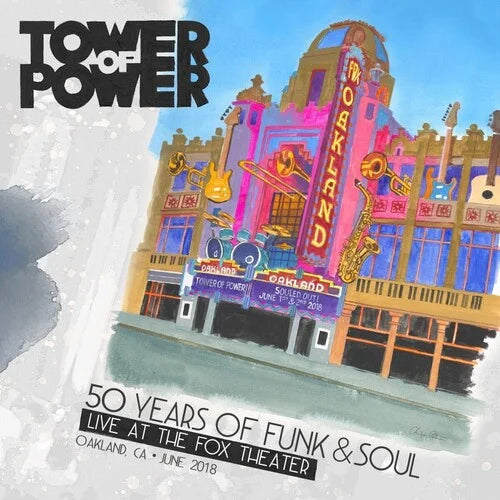 Fox CD Soul Soul: Of - - of Tower - CA - 2018 - June Years Funk Oakland Theater At 50 Live / The R&B Power &