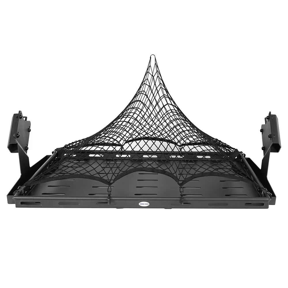 Rear 4-Door Cargo Box Hooke Bronco Ford Black Luggage Basket Road 2021-2023 Fit Rack