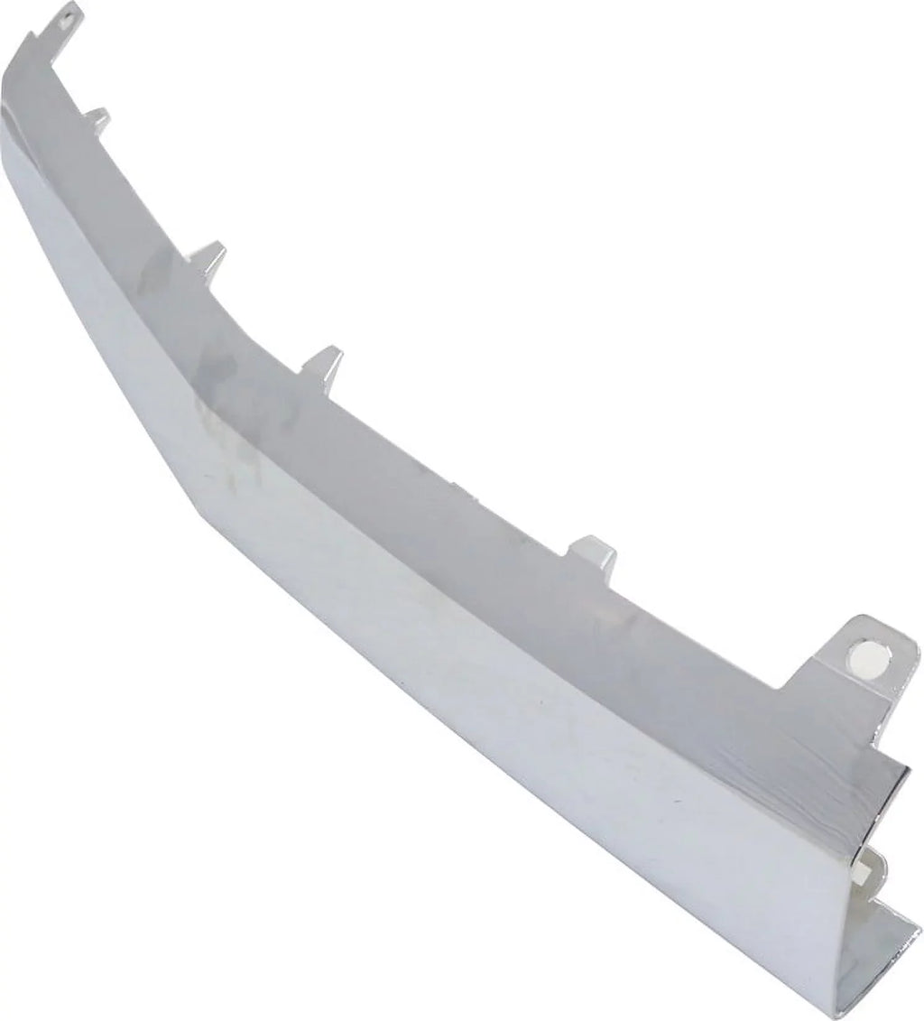Compatible Mercedes Trim 2015-2018 Bumper Front, With Center C400 Benz C300 Chrome 2015