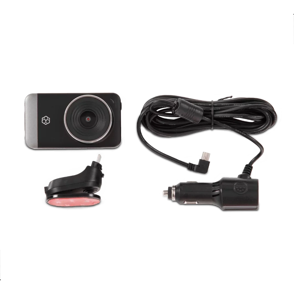 Screen, and Range Yada Record with App, 3" UHD Mode Dynamic Angle for Pro Resolution GPS Technology Park High Lense, 4K G-Sensor LCD Day/Night. Roadcam Wide 150 with Degree