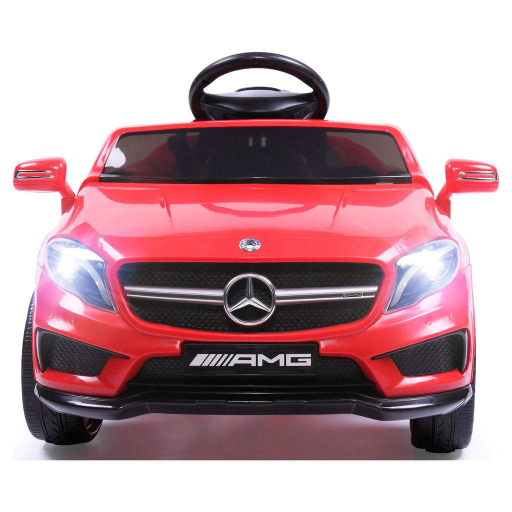 Licensed on Remote Music Age Car Red Kids Child, Control Mercedes Lights Ride 6V Benz W/ TOBBI 3-6