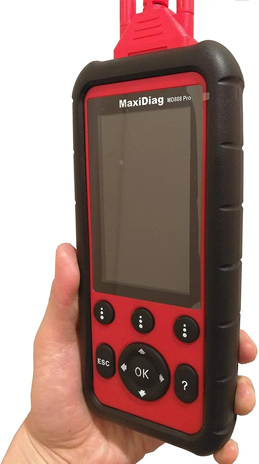 Lookup Battery Scanner EPB Reset MD808 AL629 Code Reset Cable Codes BMS OBD2 Upgraded Features Reader Autel With MaxiDiag Extension MD806 AL529 Special AL329 Oil Read/Clear 7 SAS DTC Pro MD802 AL609