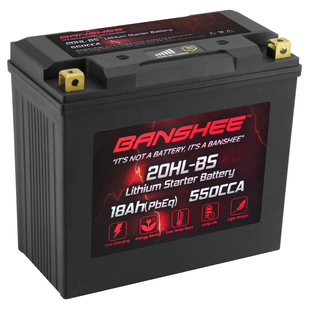 2004 Compatible 2002 Banshee Yamaha LiFePO4 YTX20L-BS with XL700 XL700A Motorsports WaveVenture to Battery