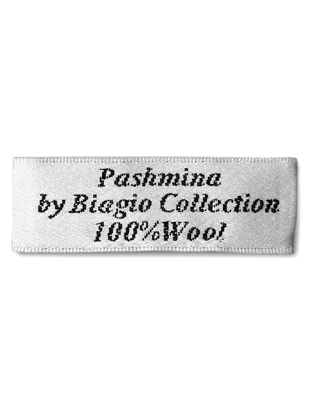 100% INDIGO Pashmina Wool Womens Shawl Scarf Solid Biagio PURPLE Wrap Color