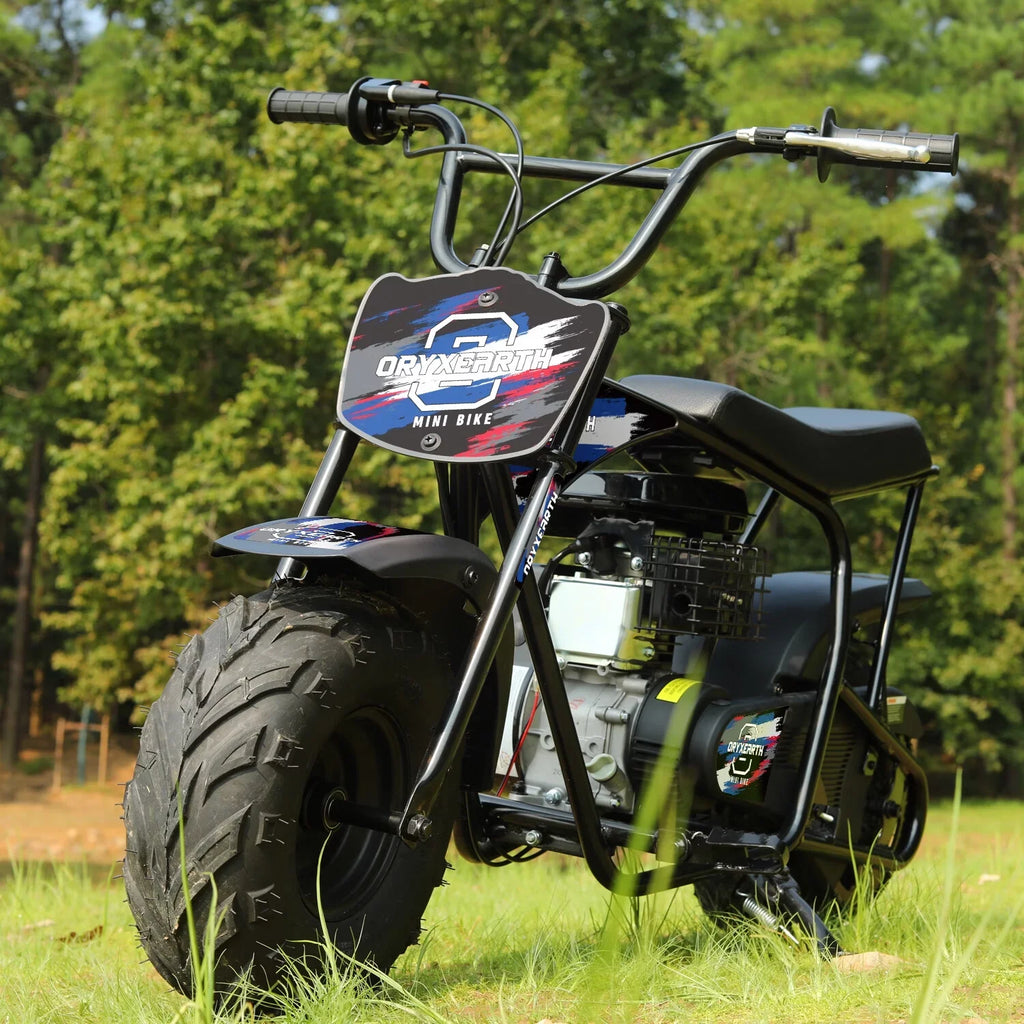 4-Stroke Powered Mini Bike Dirt on Racing Toys, Kids for Motorcycle 8-14, Bike,105CC Gas Ride