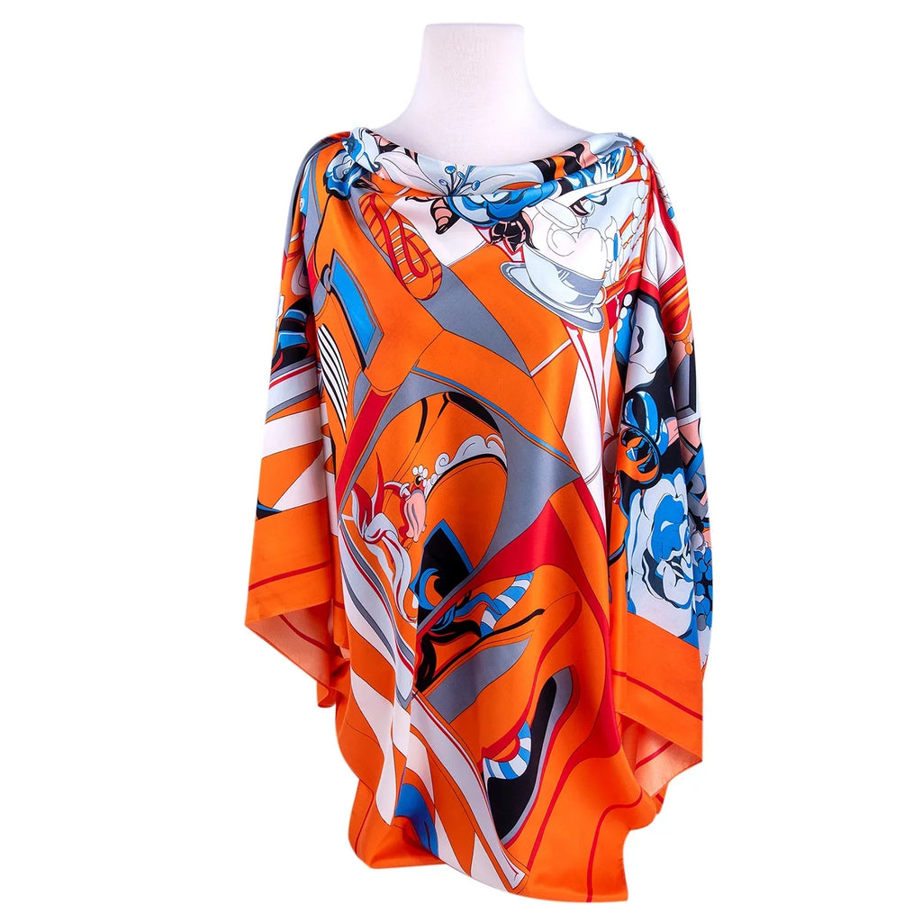 Illusion for Wrap * Shawl cm) GOODS STP Women 130 Tops Wedding Fashion (130 Silk Scarf and Travel for Shawl Shawl Evening 51x51''