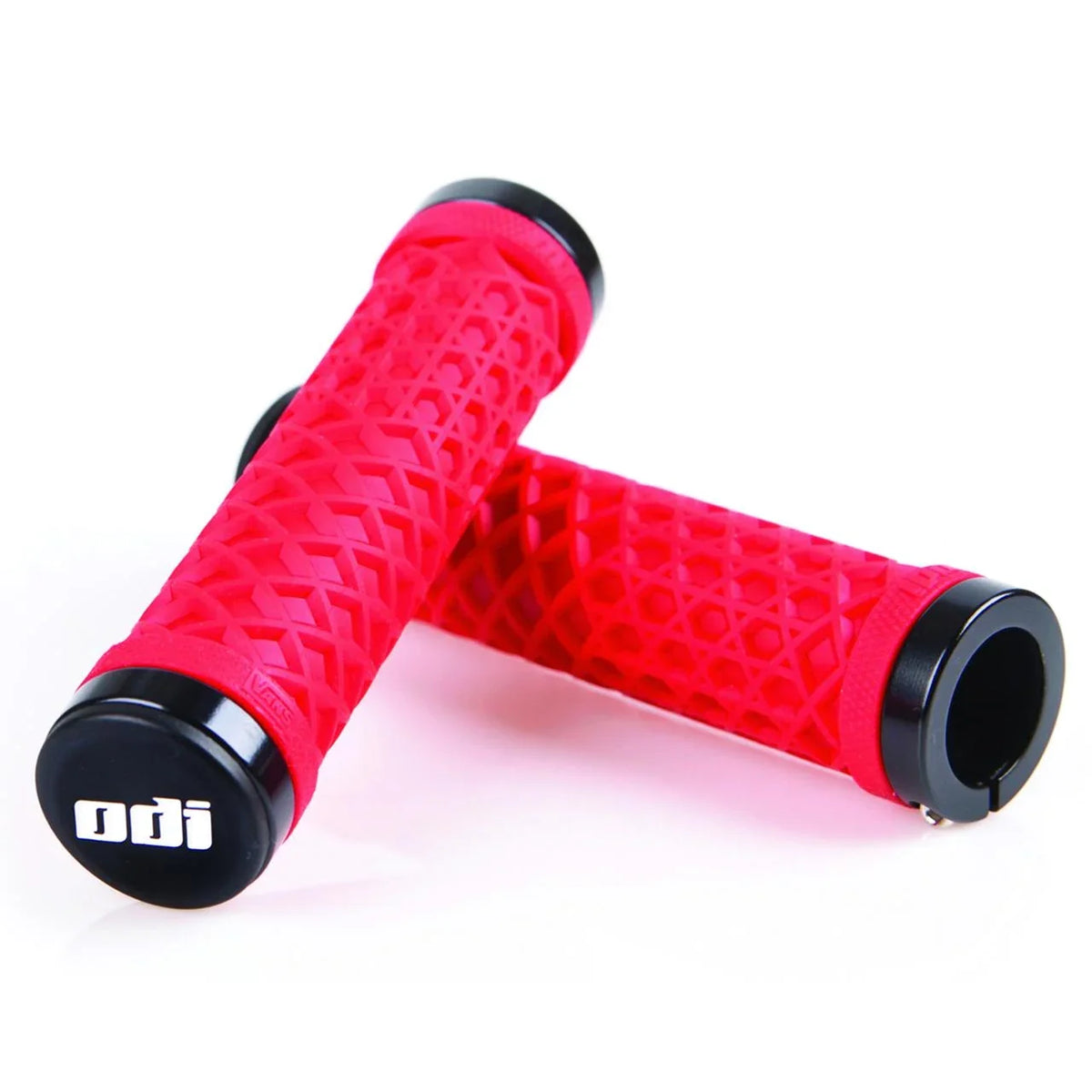 MTN ODI BONUS VANS LOCKON B-RD/BK-CLAMP GRIPS 130mm ODI