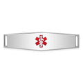 for Sterling inch Women(L- Id Plate Auriga for 925 48inch, 13mm) Bracelet W- Silver Medical