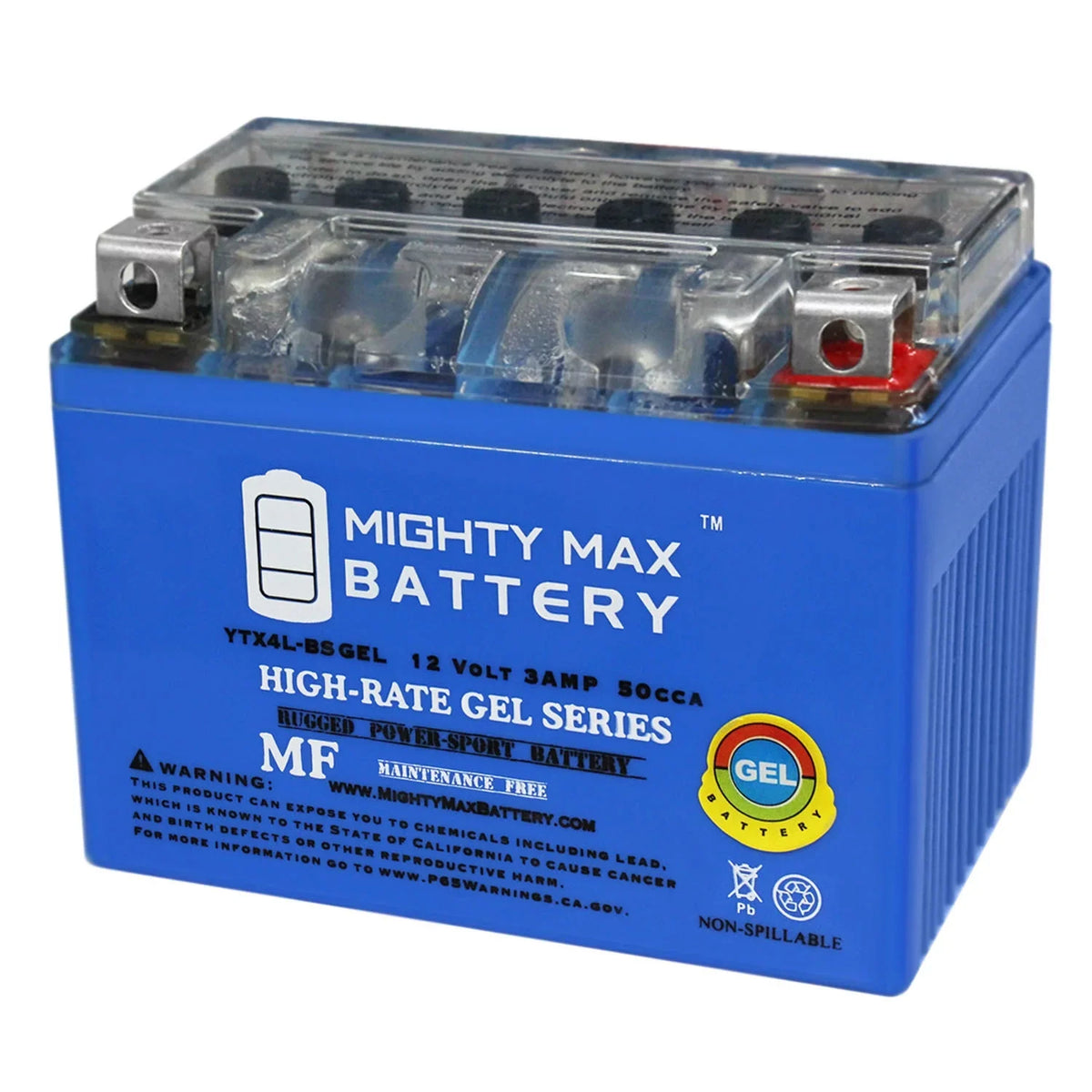 YTX4L-BS 1997 for Replacement GSI GEL Sea-Doo Battery